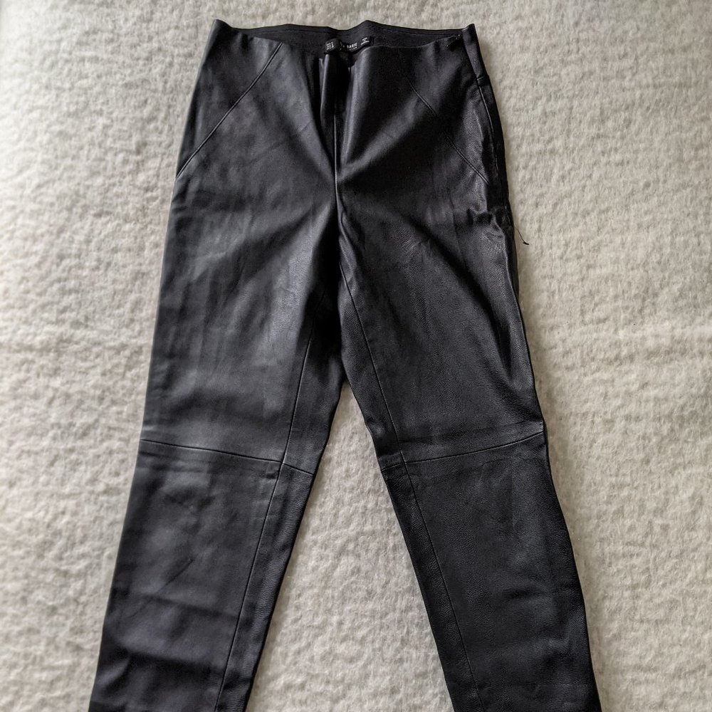 Zara Faux Leather Leggings